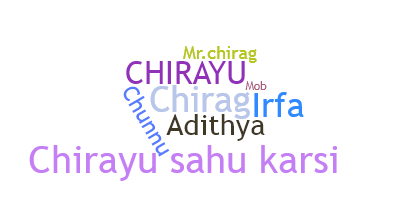 उपनाम - Chirayu