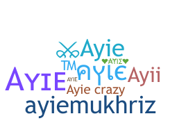 उपनाम - Ayie
