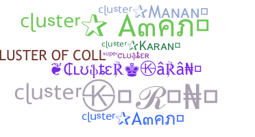 उपनाम - Cluster