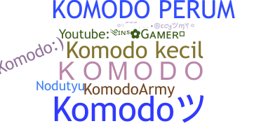 उपनाम - Komodo