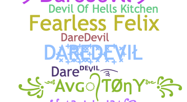 उपनाम - daredevil