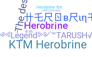 उपनाम - Herobrine