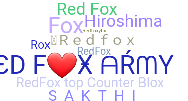 उपनाम - redfox