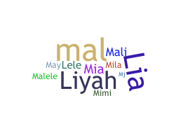 उपनाम - Maliyah