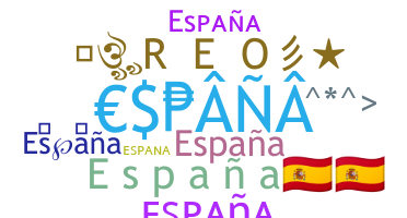 उपनाम - Espana