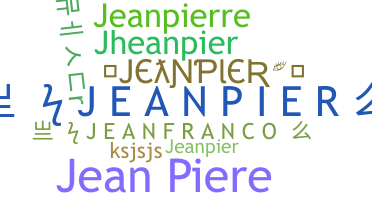 उपनाम - JeanPier