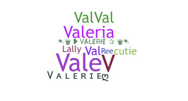 उपनाम - Valerie