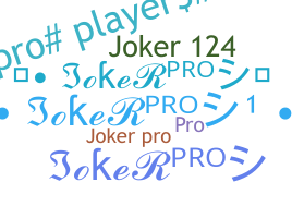 उपनाम - JokerPro