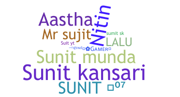 उपनाम - Sunit