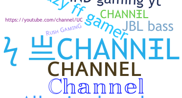 उपनाम - Channel