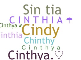 उपनाम - Cinthya