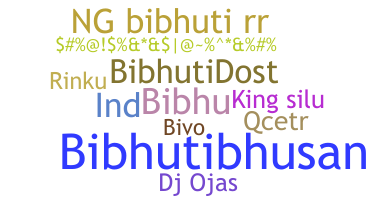 उपनाम - Bibhuti