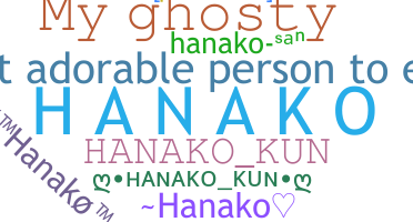 उपनाम - Hanako