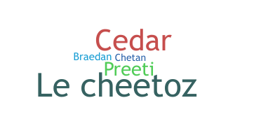 उपनाम - Cheeto