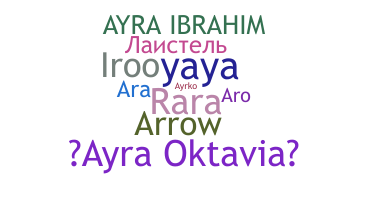 उपनाम - Ayra