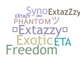 उपनाम - extazy