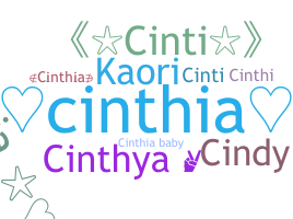 उपनाम - cinthia