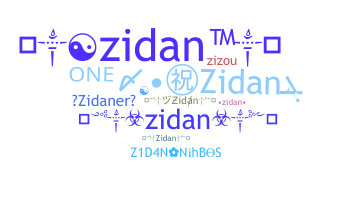 उपनाम - Zidan