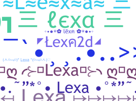 उपनाम - lexa2d