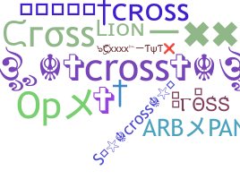उपनाम - Cross