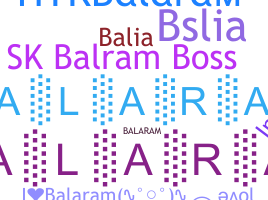 उपनाम - Balaram