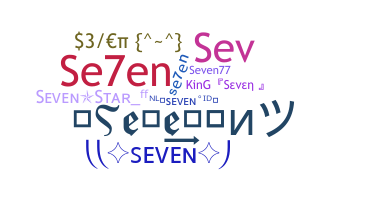 उपनाम - Seven
