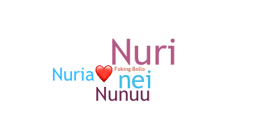 उपनाम - nuria