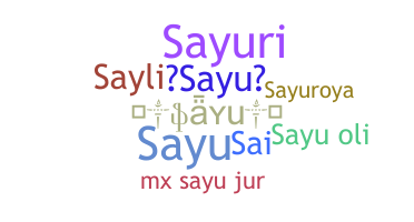 उपनाम - Sayu