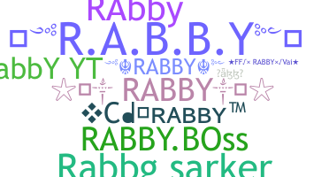 उपनाम - Rabby