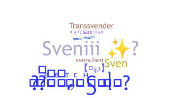 उपनाम - sven