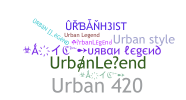 उपनाम - UrbanLegend