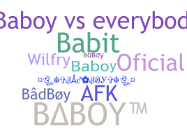उपनाम - Baboy