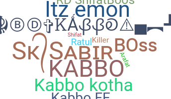 उपनाम - Kabbo