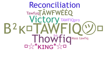 उपनाम - Tawfiq
