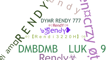 उपनाम - Rendy