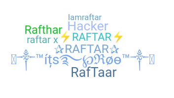 उपनाम - RAFTAR