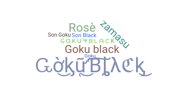 उपनाम - GokuBlack
