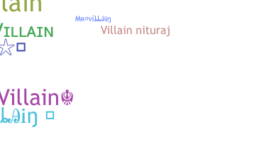 उपनाम - Mrvillain