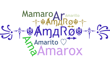 उपनाम - Amaro