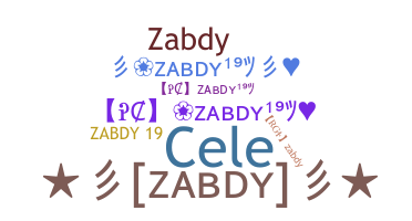 उपनाम - zabdy