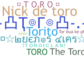 उपनाम - Toro