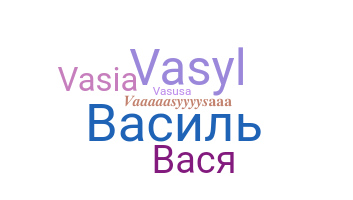 उपनाम - Vasya
