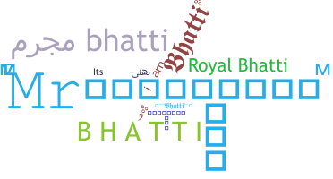 उपनाम - Bhatti