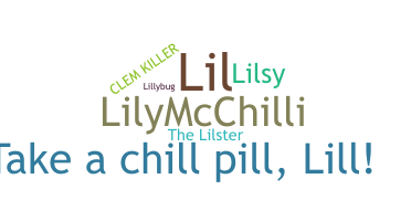 उपनाम - Lilly