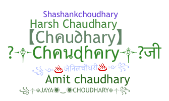 उपनाम - Chaudhary