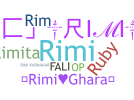 उपनाम - rimi