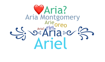 उपनाम - Aria