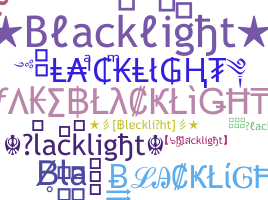 उपनाम - Blacklight