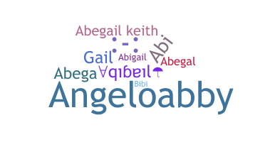 उपनाम - Abegail