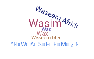 उपनाम - Waseem